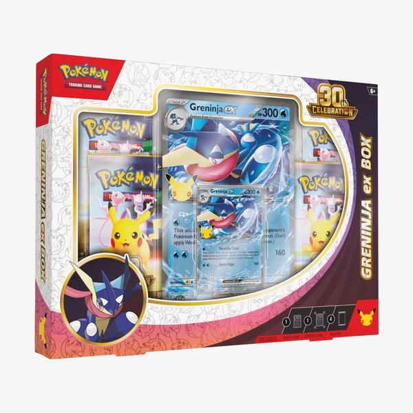 Pokémon TCG: 30th Celebration Greninja ex Box
