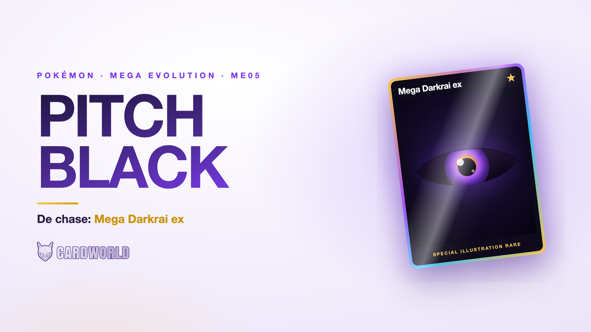 Pitch Black (ME05) - Mega Darkrai ex chase