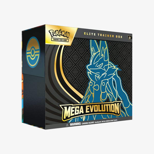 Mega Evolutions Base Elite Trainer Box (Lucario)