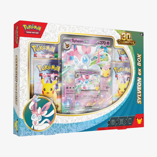Pokémon TCG: 30th Celebration Sylveon ex Box